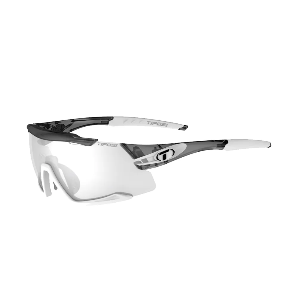 Tifosi Tifosi Aethon Fototec Light Single Lens Sunglasses Crystal Smoke/White/Fototec Light Night